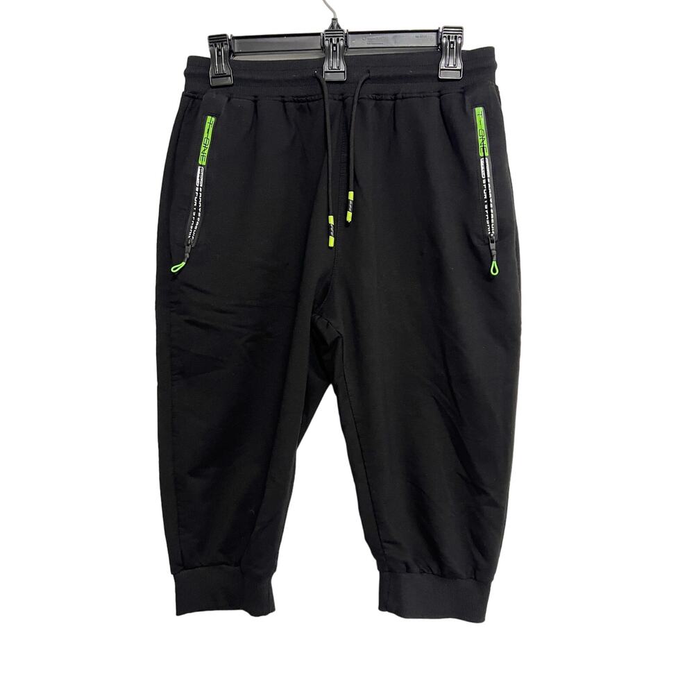 T-One Pro Sports Fashion Crop Joggers  Womens Size 2Xl Fit Like a Large Black